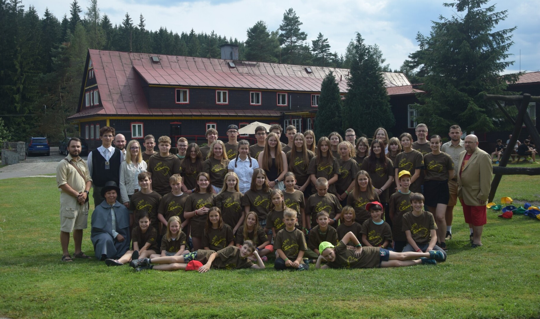 Diatábor 2023 – Cesta kolem světa, společná fotografie