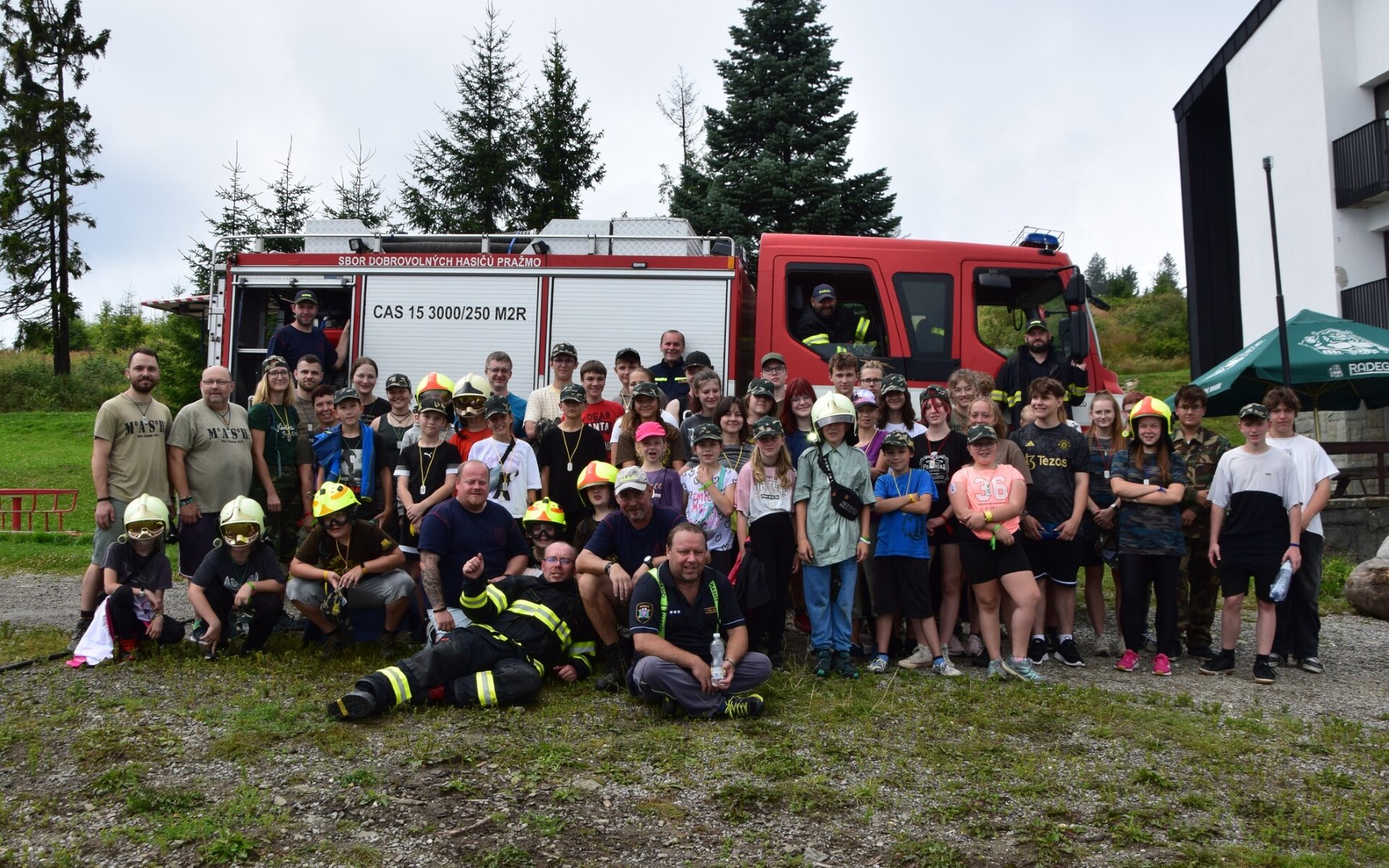 Hasiči SDH Pražmo na Diatáboře 2024