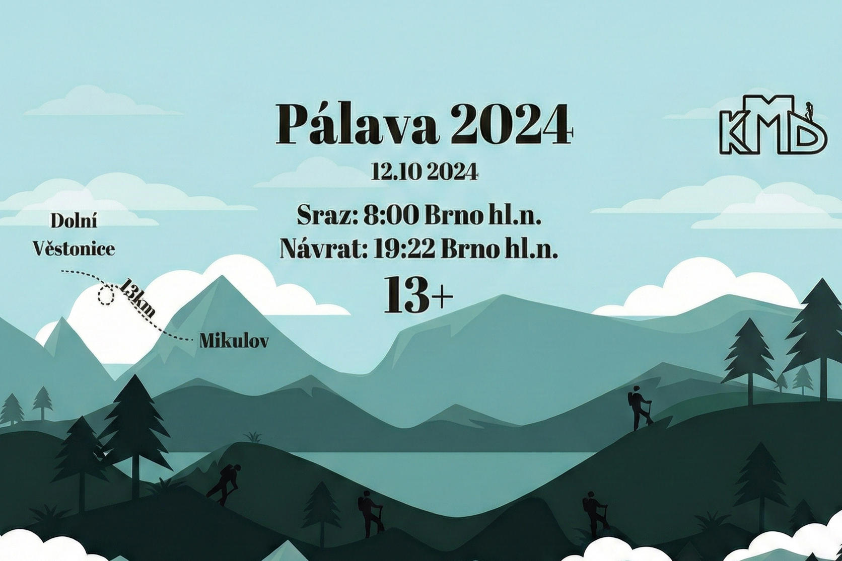 Diavýlet Pálava 2024 – přechod Pálavských vrchů